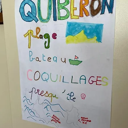 MARYLAND Sea View Port Haliguen Porigo Beach Classement 3 Quiberon Exterior foto
